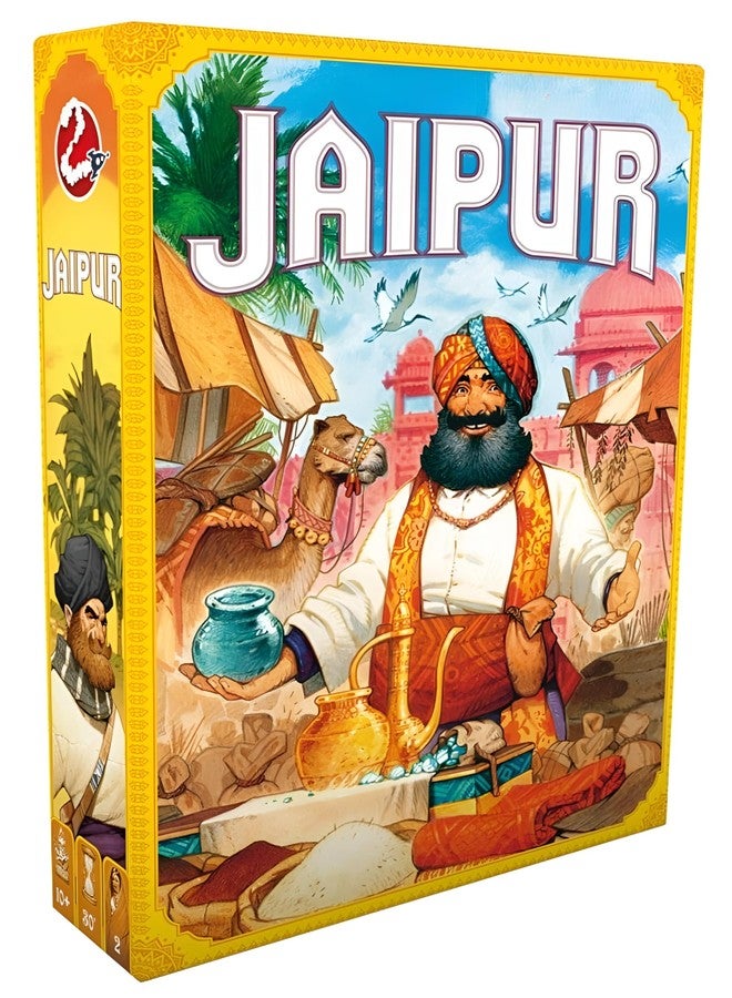 Tickles Jaipur - Buy, Sell & Win in The Colorful Bazaars of Rajasthan | Strategic 2 Player Trading & Market Board Game for Kids & Adults (Ages: 10+ Years) - Image 1